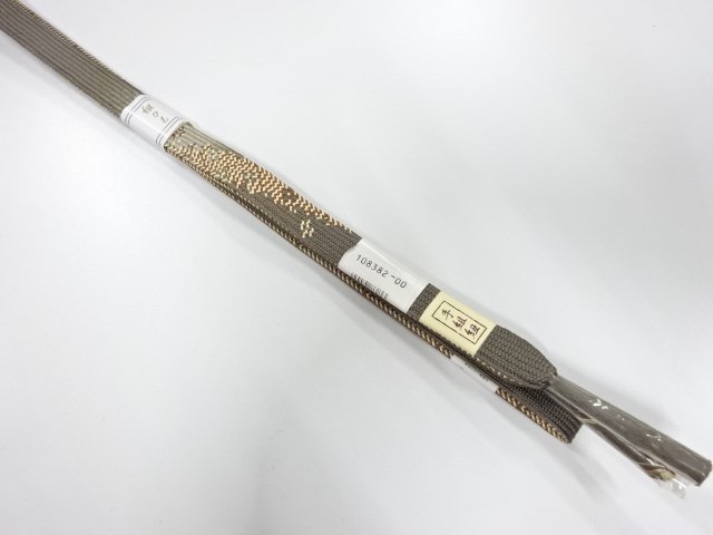 未使用品　正絹　高麗　手組帯締め